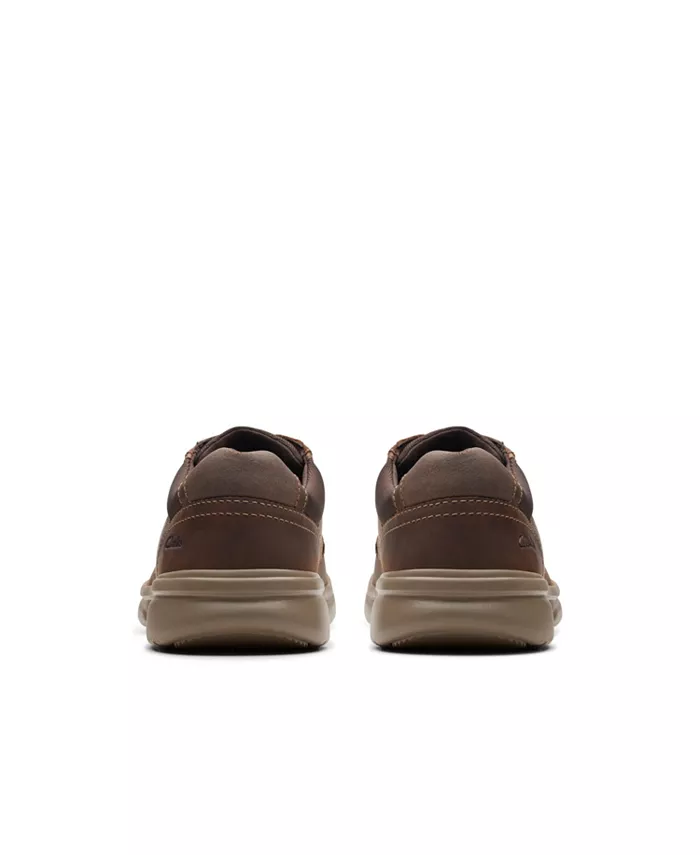 Мужские ботинки Bradley Vibe на шнуровке Clarks, загар/бежевый — фото 3
