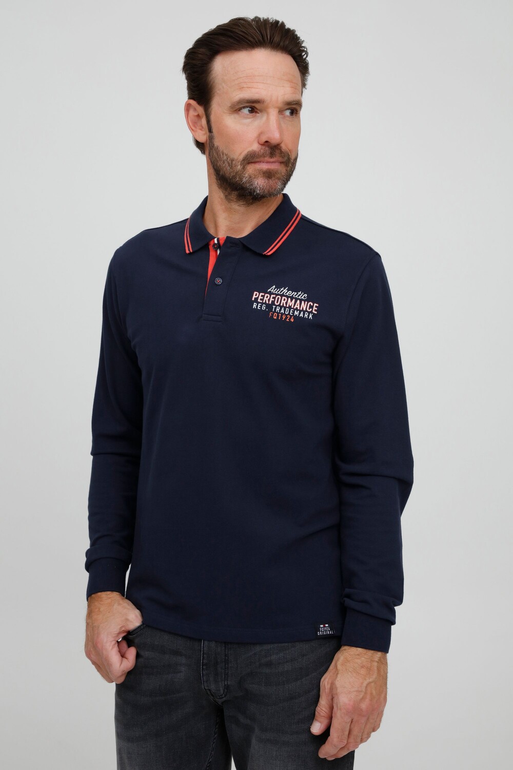 

Лонгслив FQ1924 Langarmshirt, синий