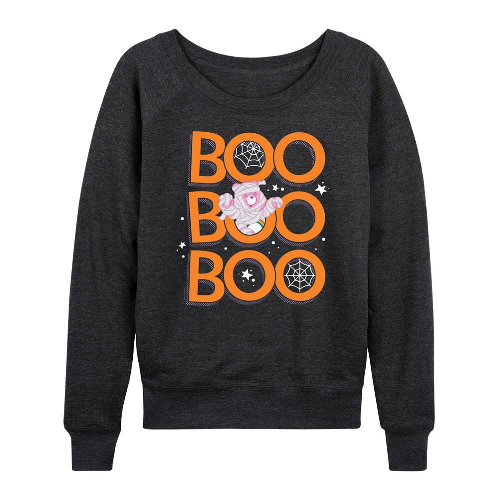 

Женский легкий свитшот из френч-терри для женщин Care Bears Boo Mummy Halloween Licensed Character, цвет Heather Charcoal