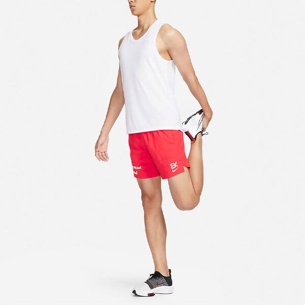 Шорты Nike Dri-FIT Stride Kipchoge Brief-Lined Running Shorts 'Red', красный — фото 4
