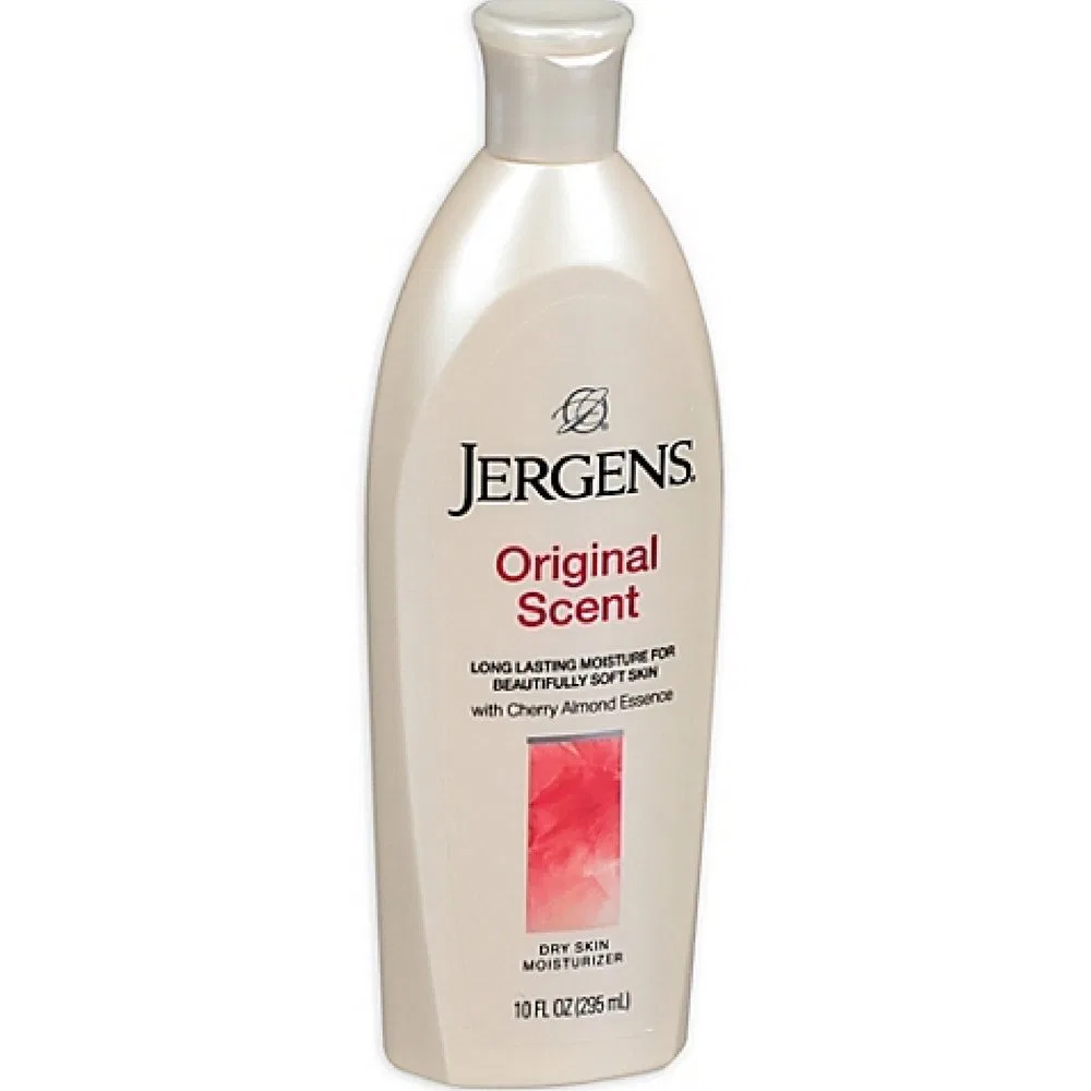 Увлажняющий лосьон для сухой кожи Jergens Original Scent с вишнево-миндальной эссенцией Jergens