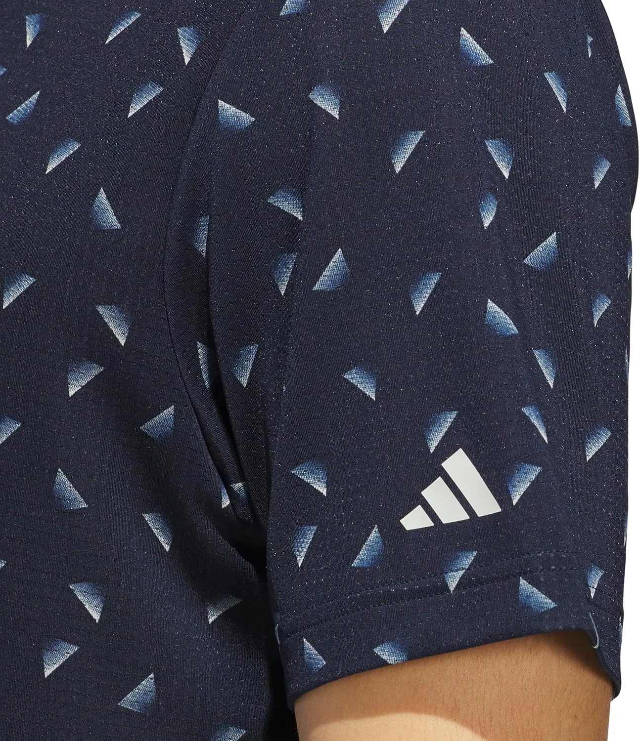 Мужская поло-рубашка adidas Ultimate365 с принтом и сетчатым верхом — фото 4