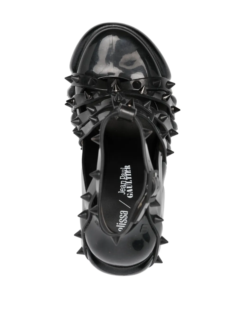 Туфли Punk Love на платформе из коллаборации с Melissa Jean Paul Gaultier, черный — фото 4