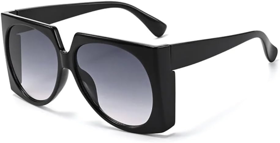 

Солнцезащитные очки с защитой UV400 | Большая оправа | Леопардовый градиент | Для женщин и мужчин | Для занятий спортом на открытом воздухе и вождения DSVIGF, Black Grey