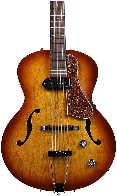 

Электрогитара Godin 5th Avenue Kingpin Hollowbody Electric Guitar - Cognac Burst