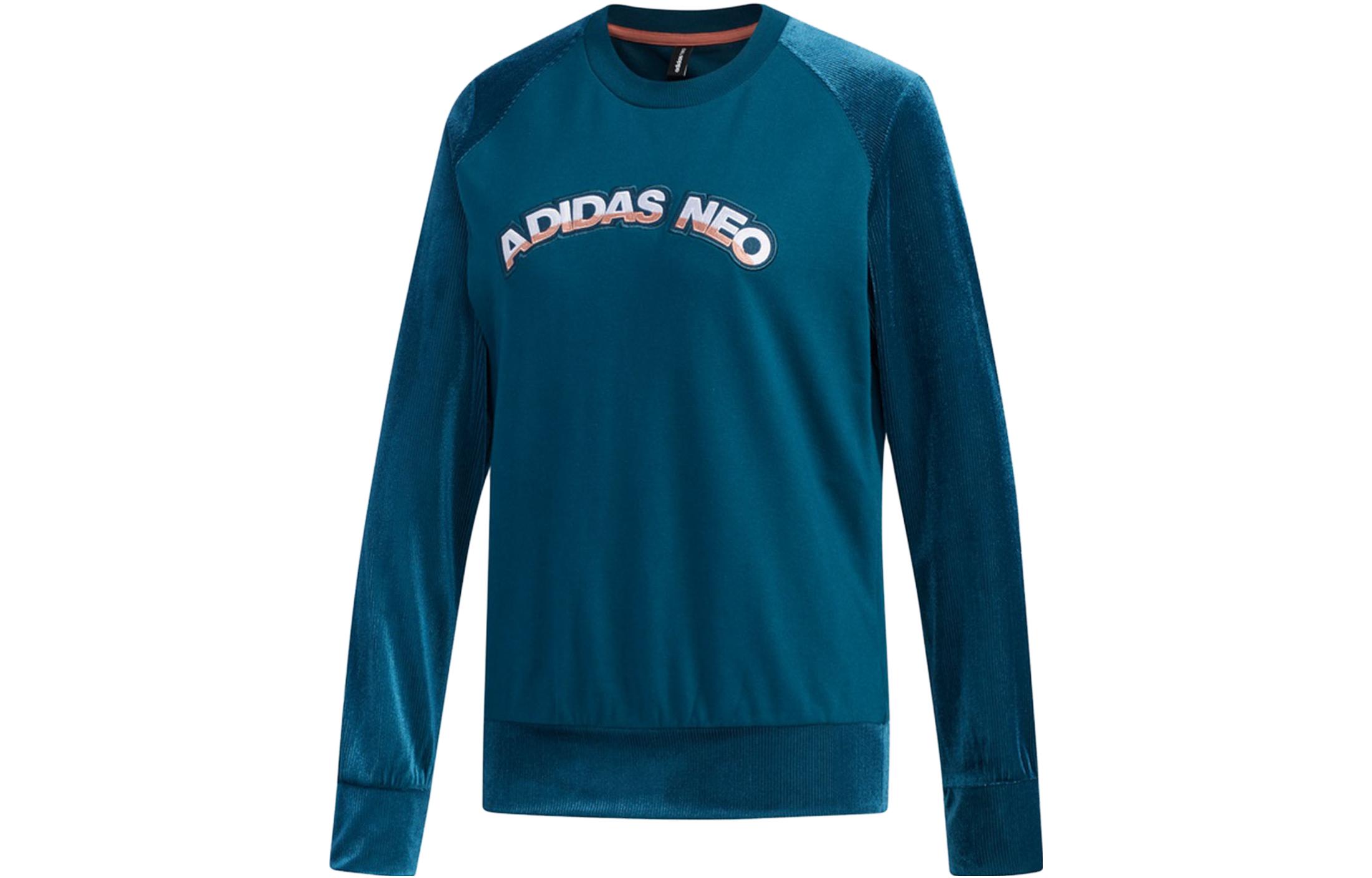 

Свитшот женский синий Adidas Neo
