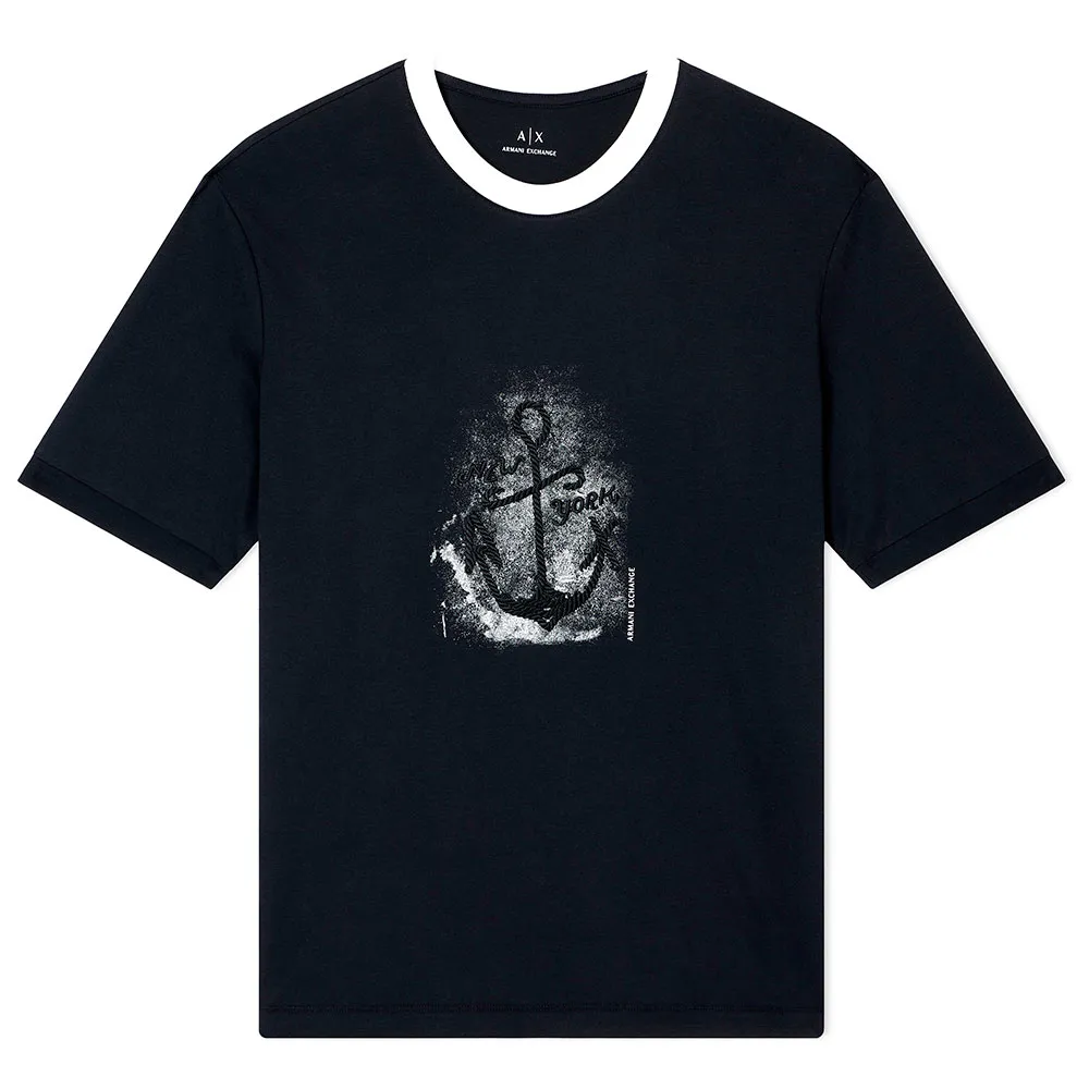 

Футболка с коротким рукавом Armani Exchange XM001075_AF12308, черный