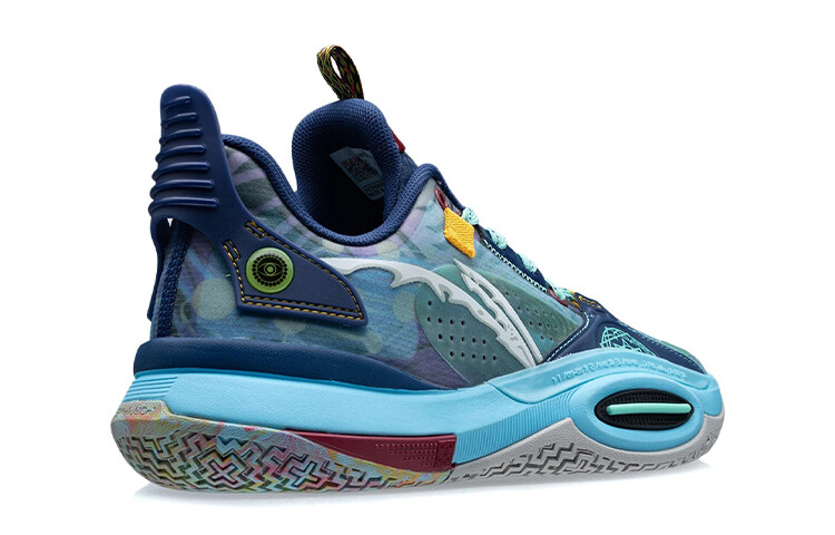 Баскетбольные кроссовки All City 10 V1 для детей GS Low-top Navy Lining — фото 4
