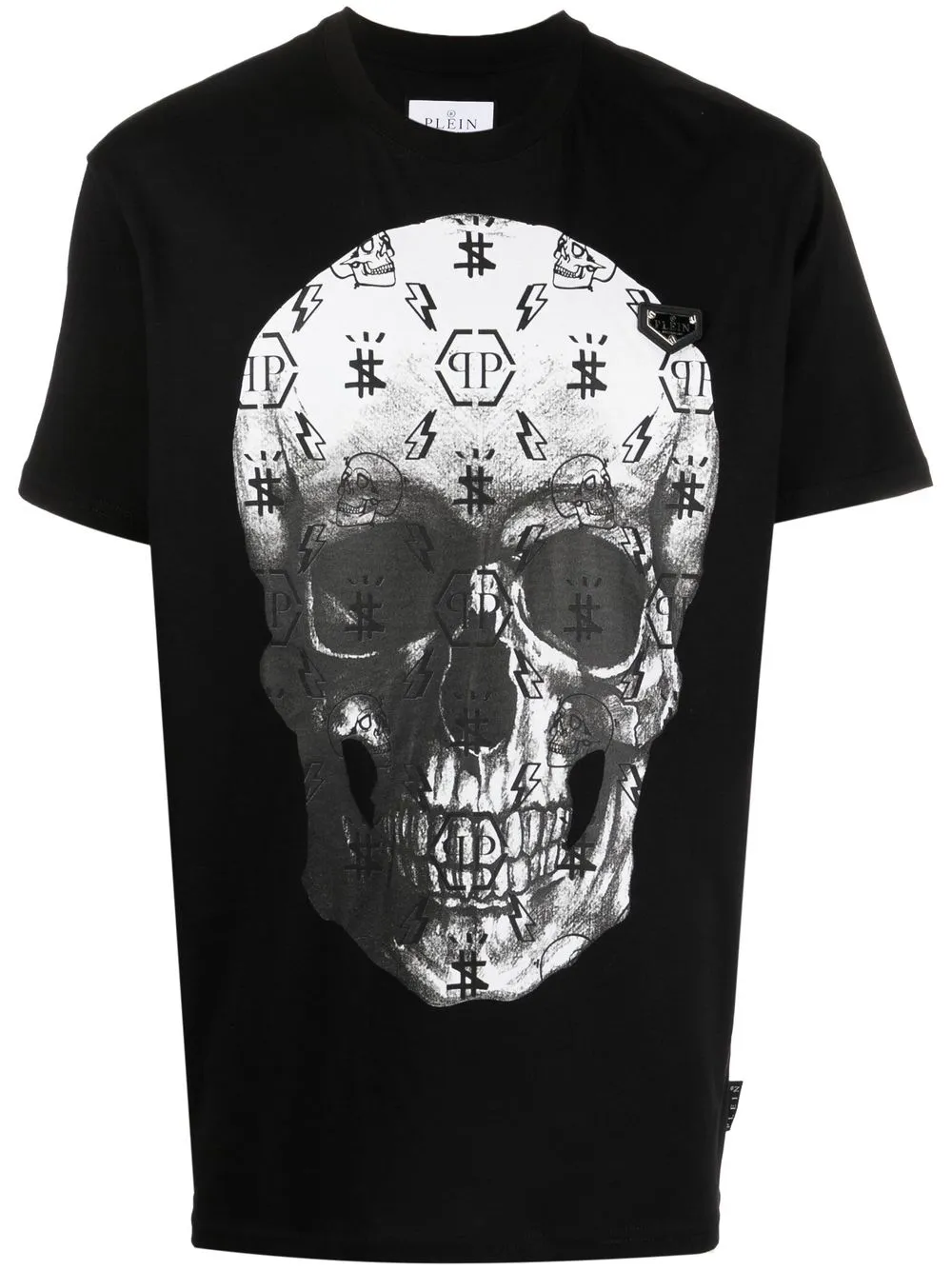 

Футболка с принтом Skull Philipp Plein, черный