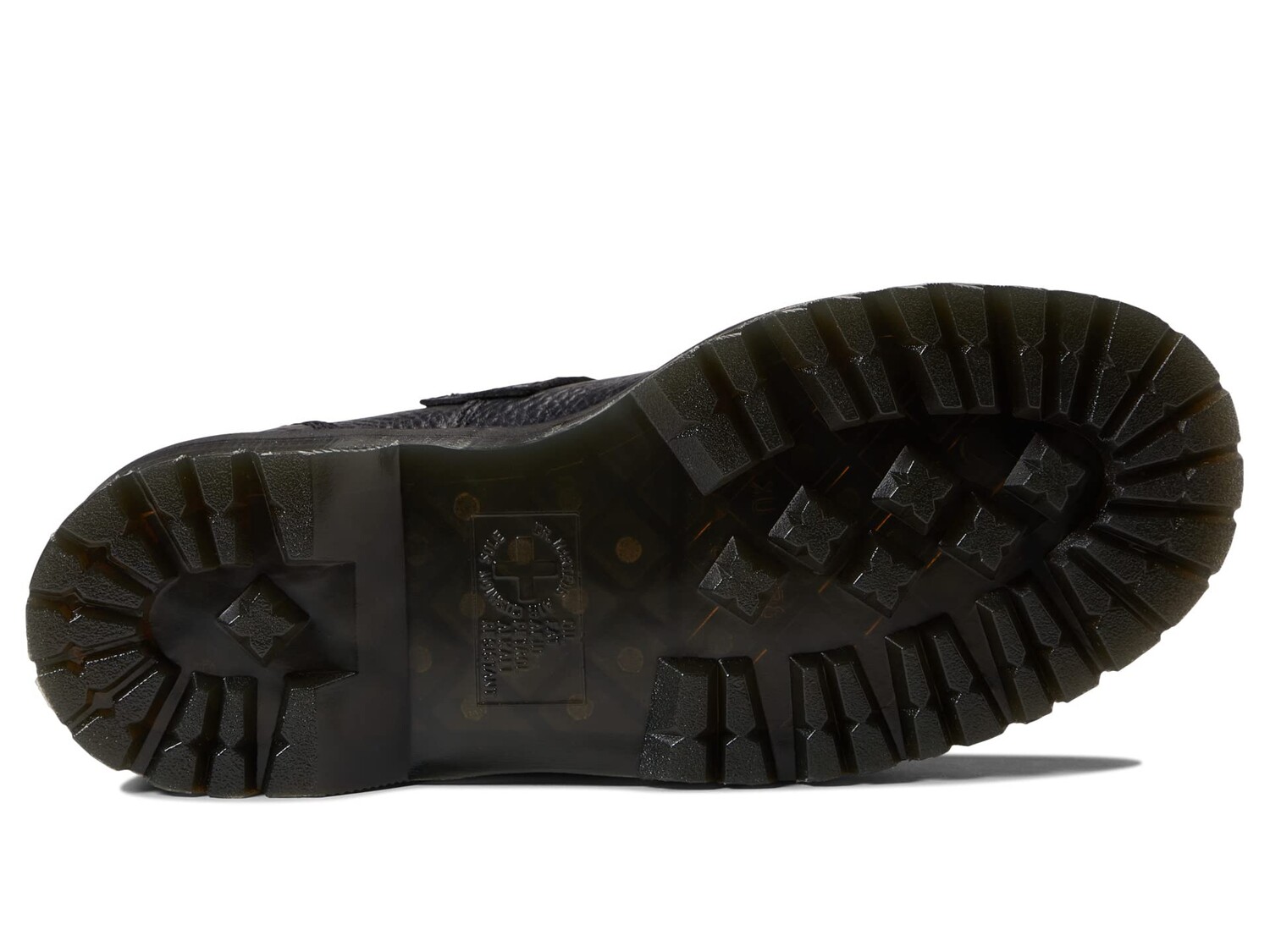Лоферы Dr. Martens Addina Flower, кожаные, на платформе, с цветочным принтом