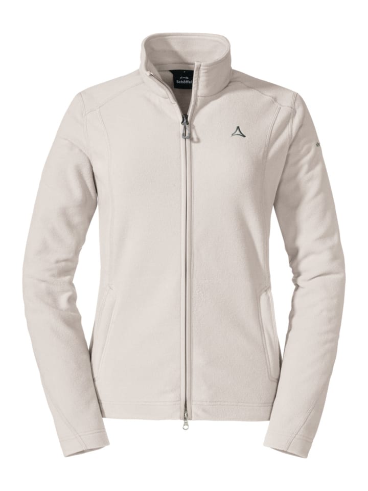 

Schöffel Флисовая куртка "Fleece Jacket Leona3" белого цвета "шепот"