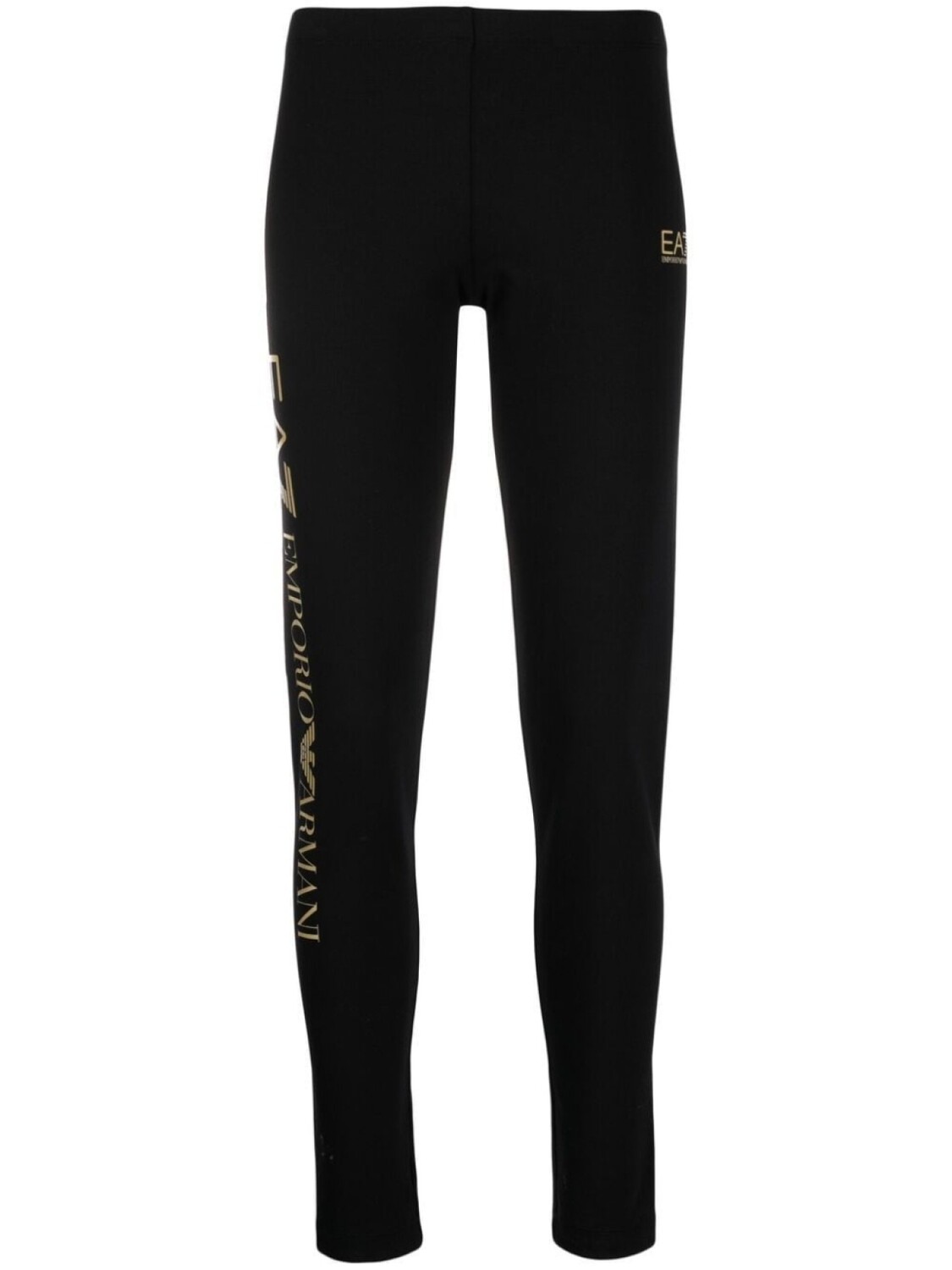 

Ea7 Emporio Armani легинсы с логотипом, черный