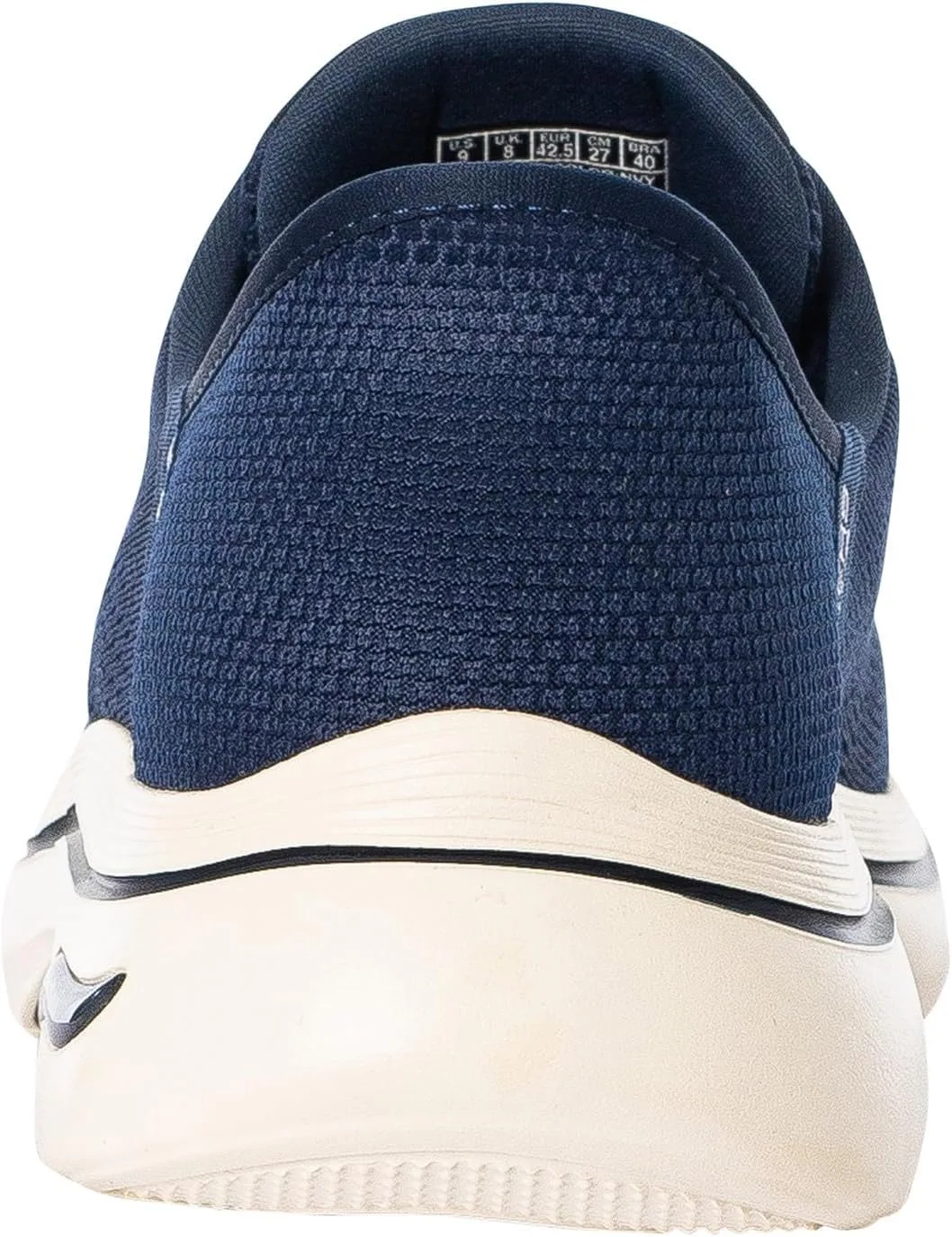 Мужские широкие слипоны Skechers Go Walk Arch Fit 2.0 Simplicity 2, темно-синий — фото 4