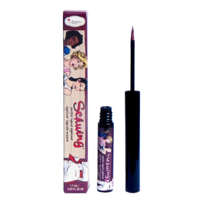 

Жидкая подводка для глаз Schwing с ручкой The Balm, цвет purple, 1,7 мл