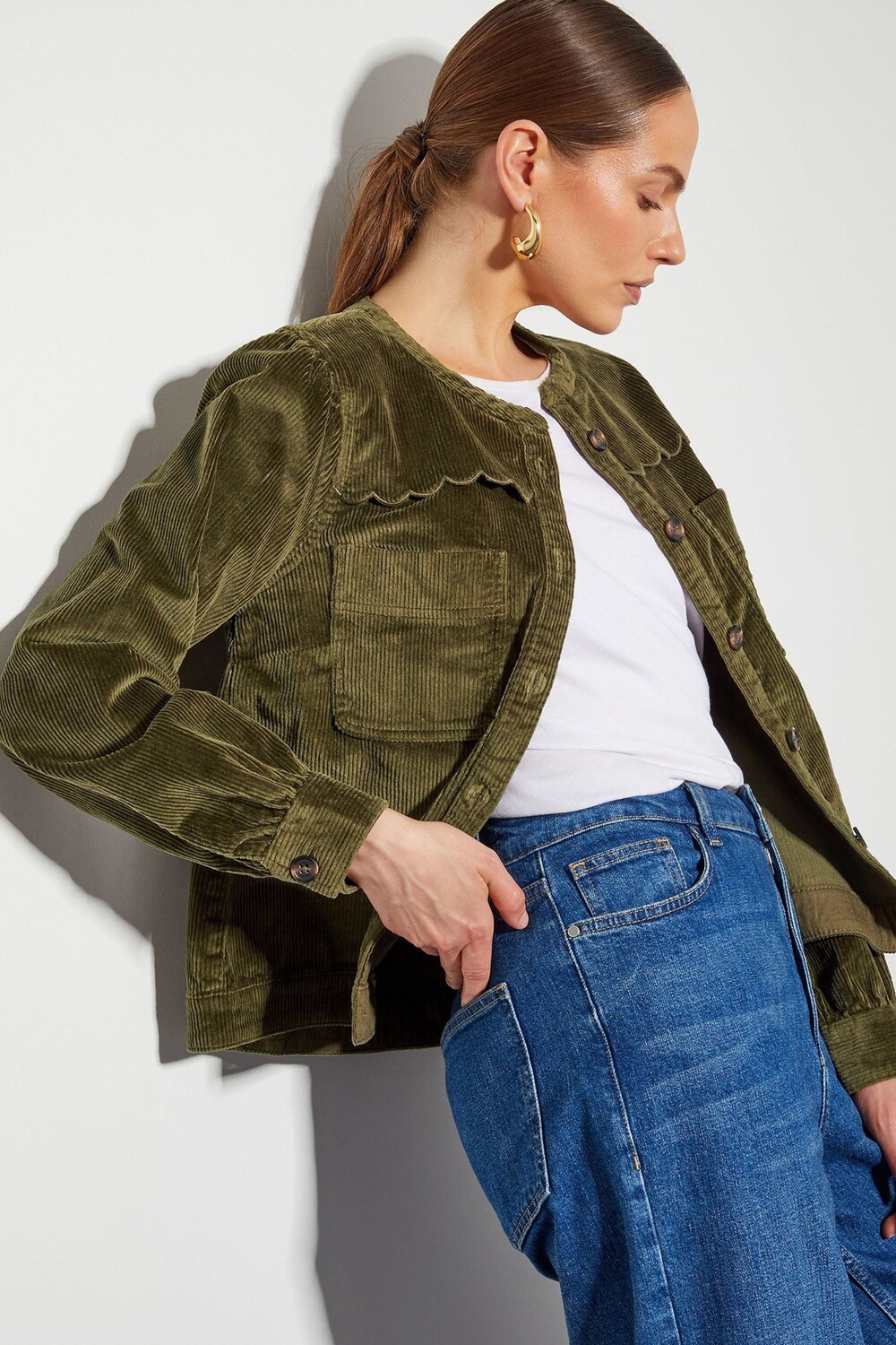 

Куртка из вельвета Lira Monsoon, зеленый