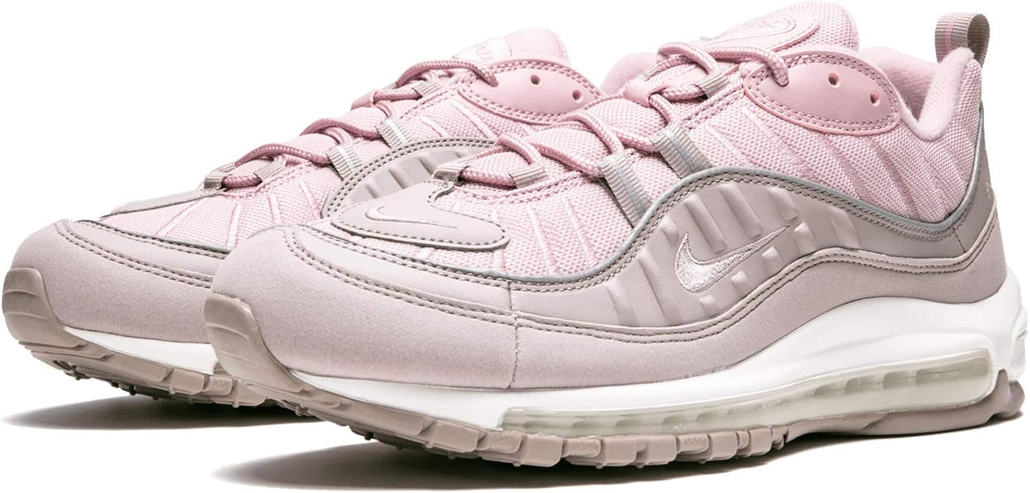 Кроссовки Nike Air Max 98 мужские цвета пемза/пемза/сливовый мел, Pumice/Plum Chalk/Summit White/Pumice — фото 2