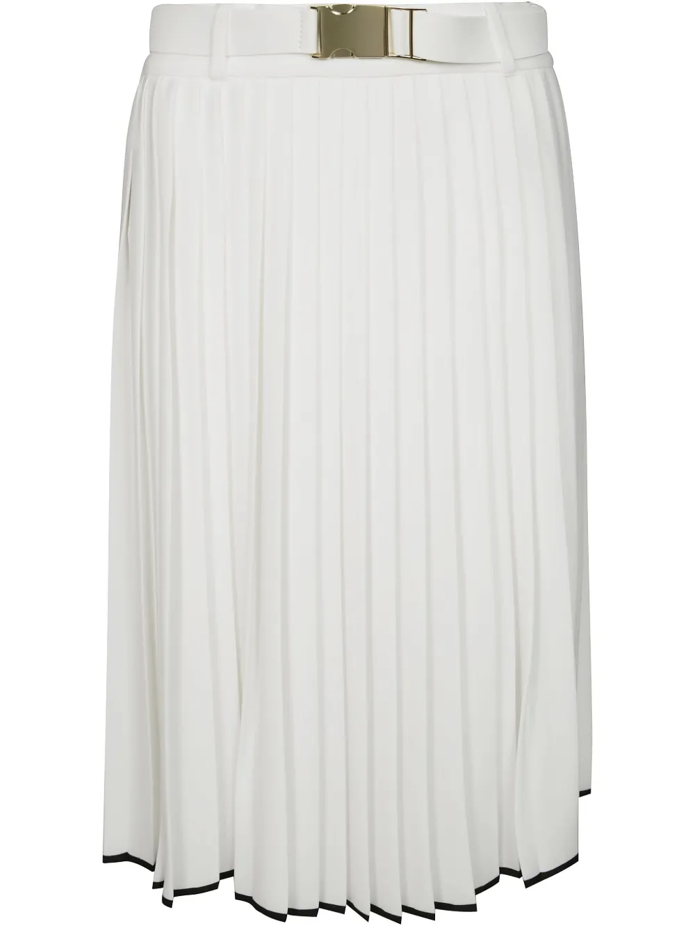 

Юбка миди со складками MAX MARA, белый