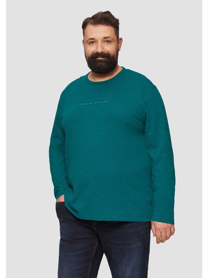 

Футболка s.Oliver T-Shirt langarm, цвет Petrol