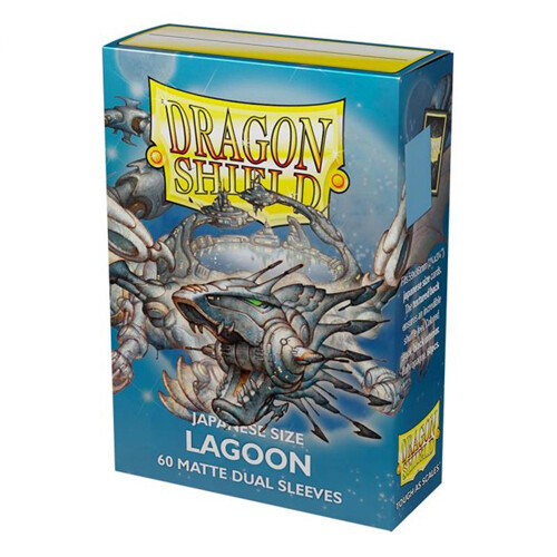 

Чехол для карточек Dragon Shield Japanese Size Dual Matte – Lagoon (60)