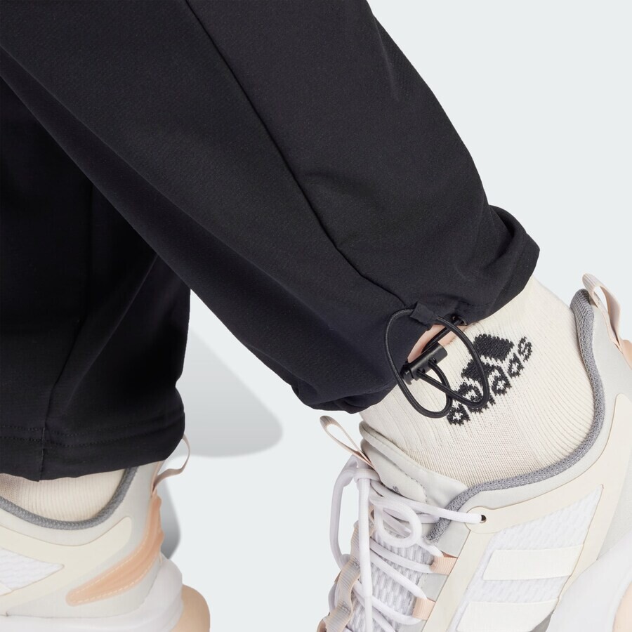 Длинные брюки ADIDAS SPORTSWEAR Regular Workout Pants City Escape, черный — фото 4