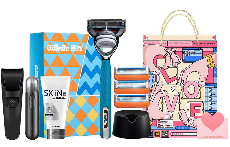 

Мужские инструменты для бритья Gillette