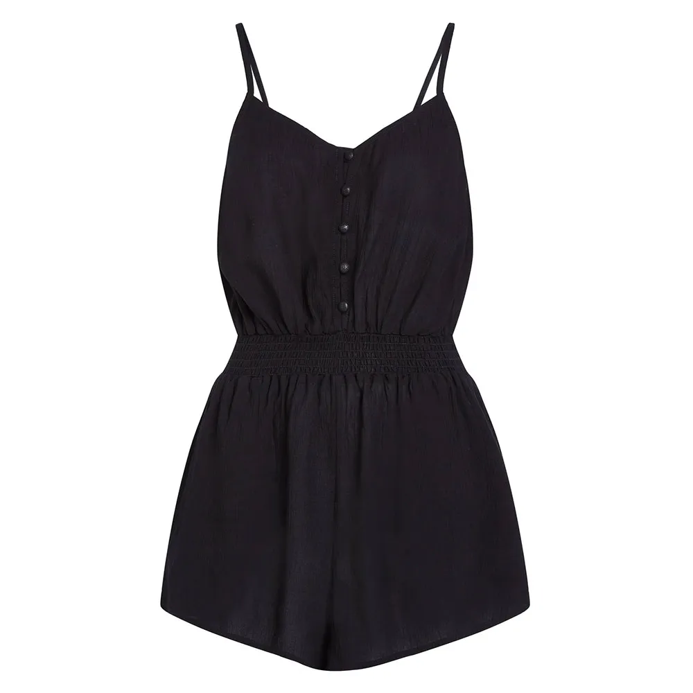 

Комбинезон O'neill с тонкими бретелями и пуговицами, черный