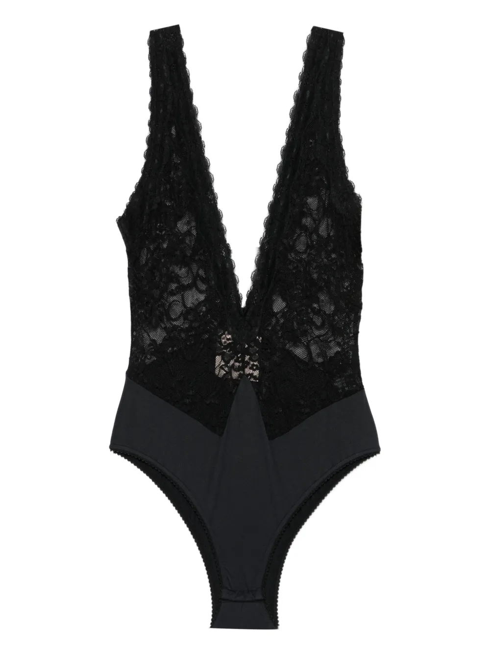 

Боди с кружевными вставками Aniye By, черный