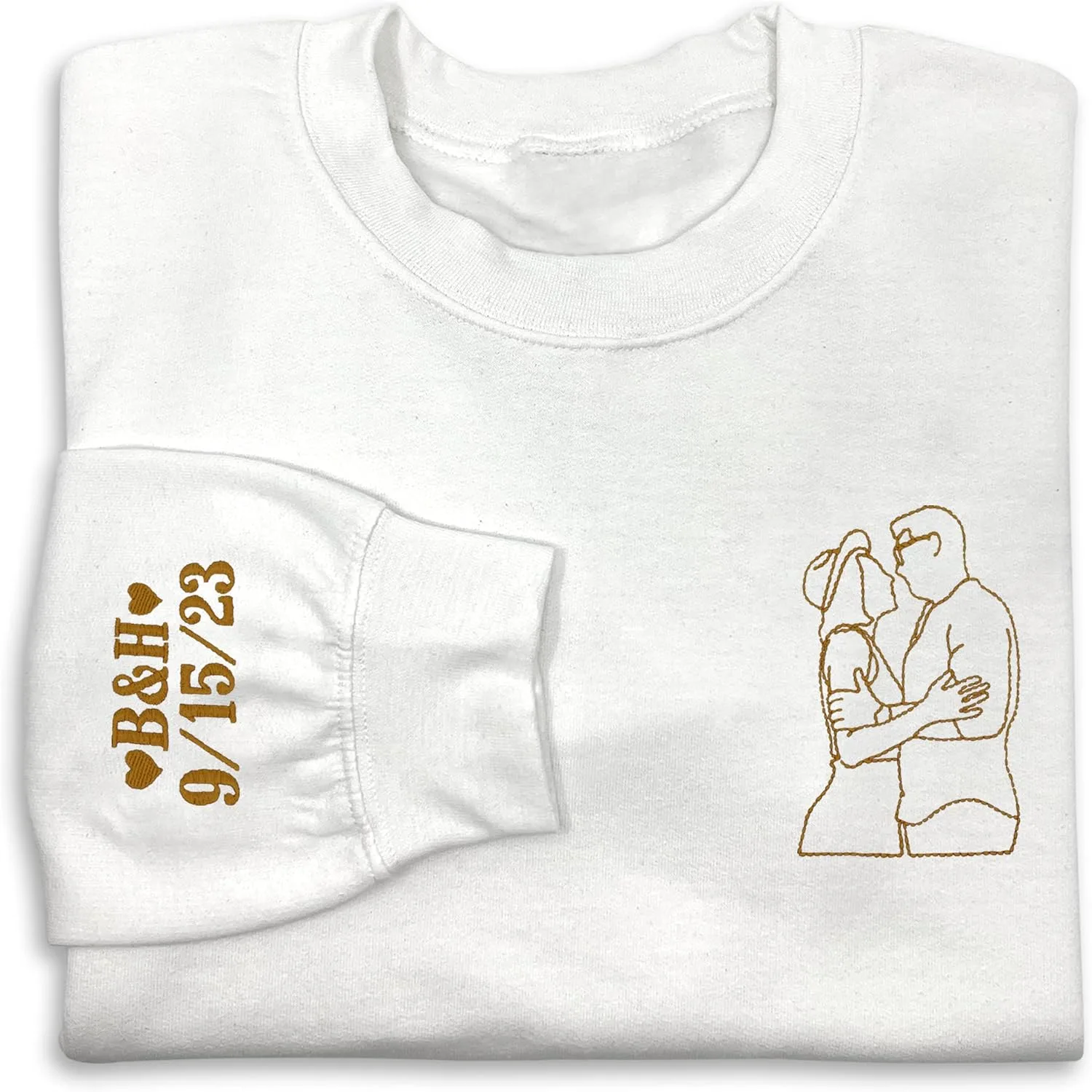 

NACRE APPAREL свитшот с вышивкой по фото