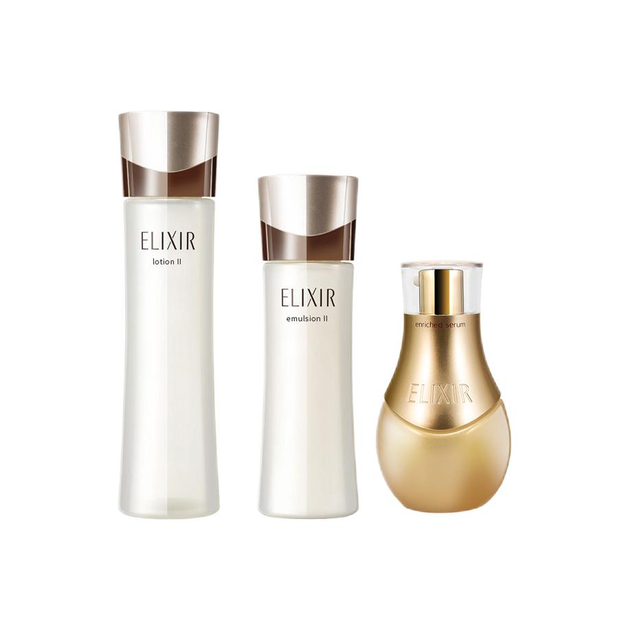 

ELIXIR Энергетический лосьон для тонизирования Golden Concentrate Honey набор для ухода за кожей успокаивающий увлажняющий 130мл+170мл+35мл