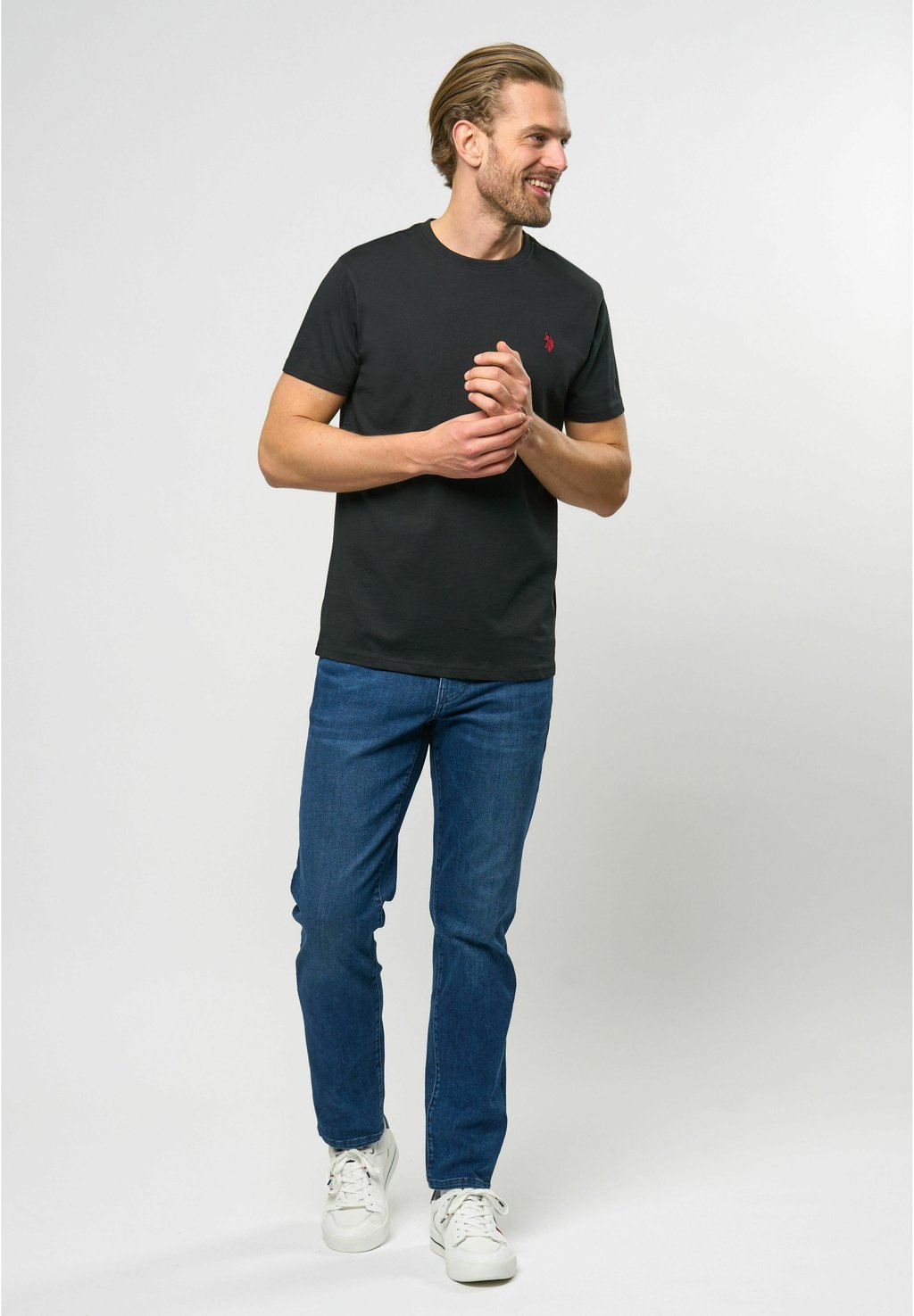 Базовая футболка ARJUN 5-PACK U.S. Polo Assn., зеленый — фото 3