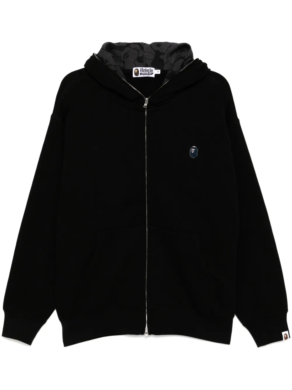 

Худи с логотипом A BATHING APE, черный