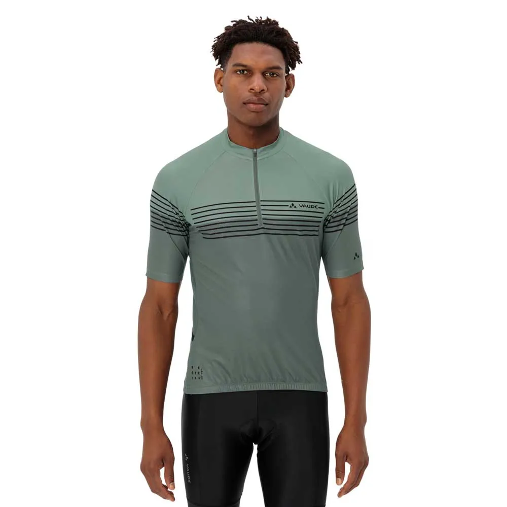 

Джерси с коротким рукавом VAUDE Posta Half Zip II, зеленый