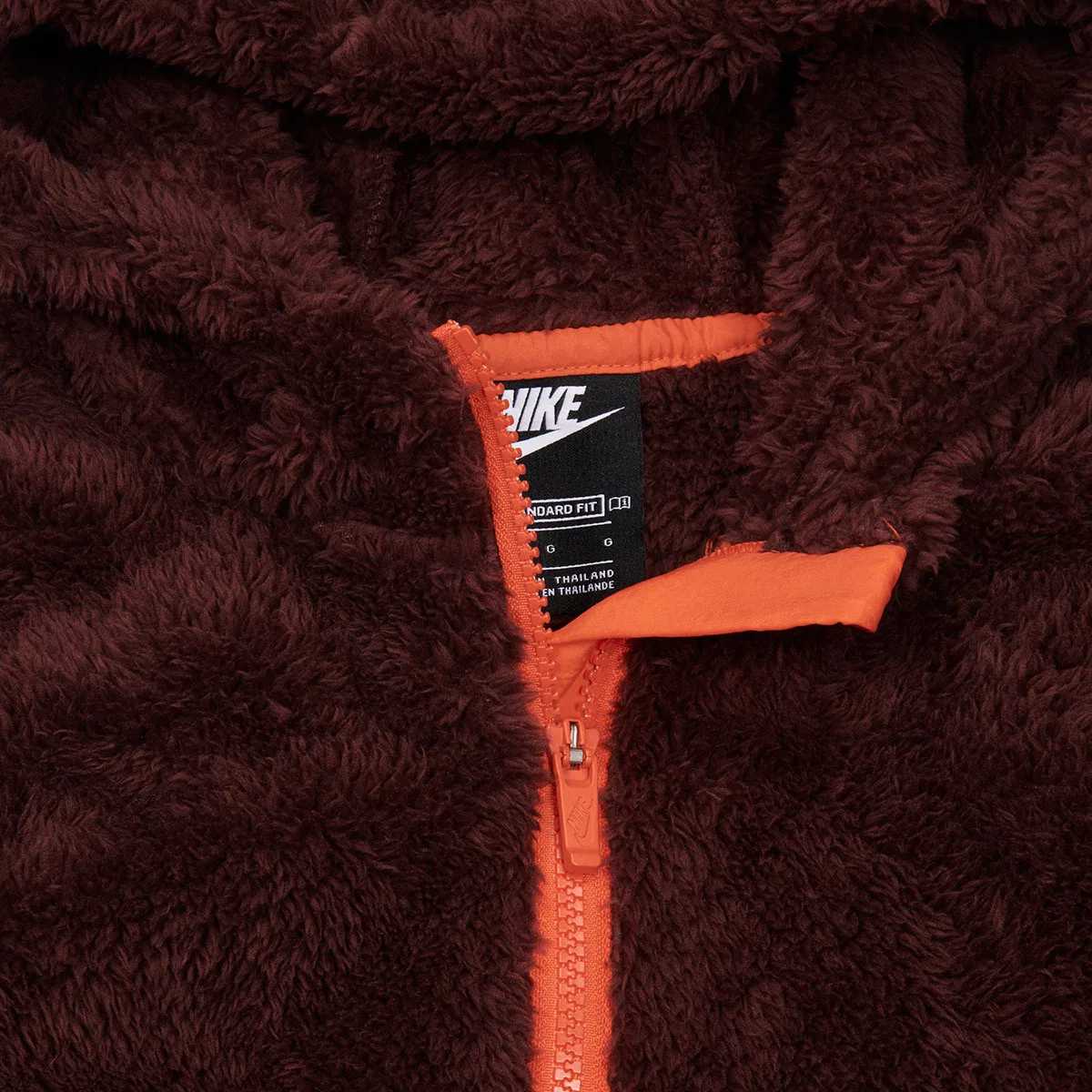 Свитшот для подростков Nike Red Brown — фото 4