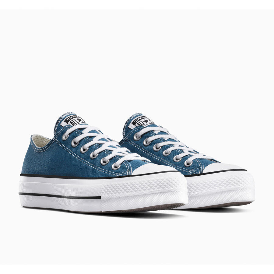 Кроссовки Converse Chuck Taylor All Star Lift, синие, женские — фото 4