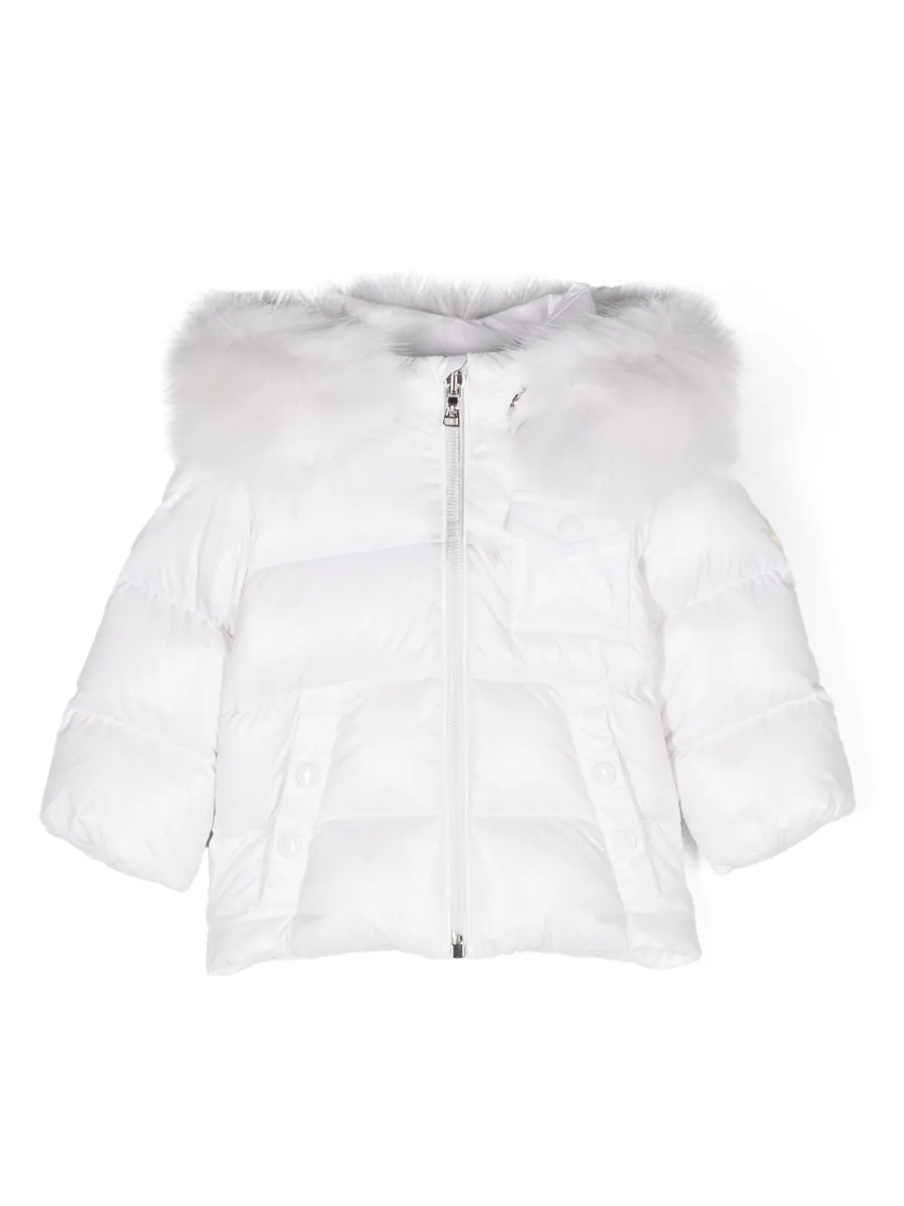 

Пуховик K2F Moncler Enfant, белый