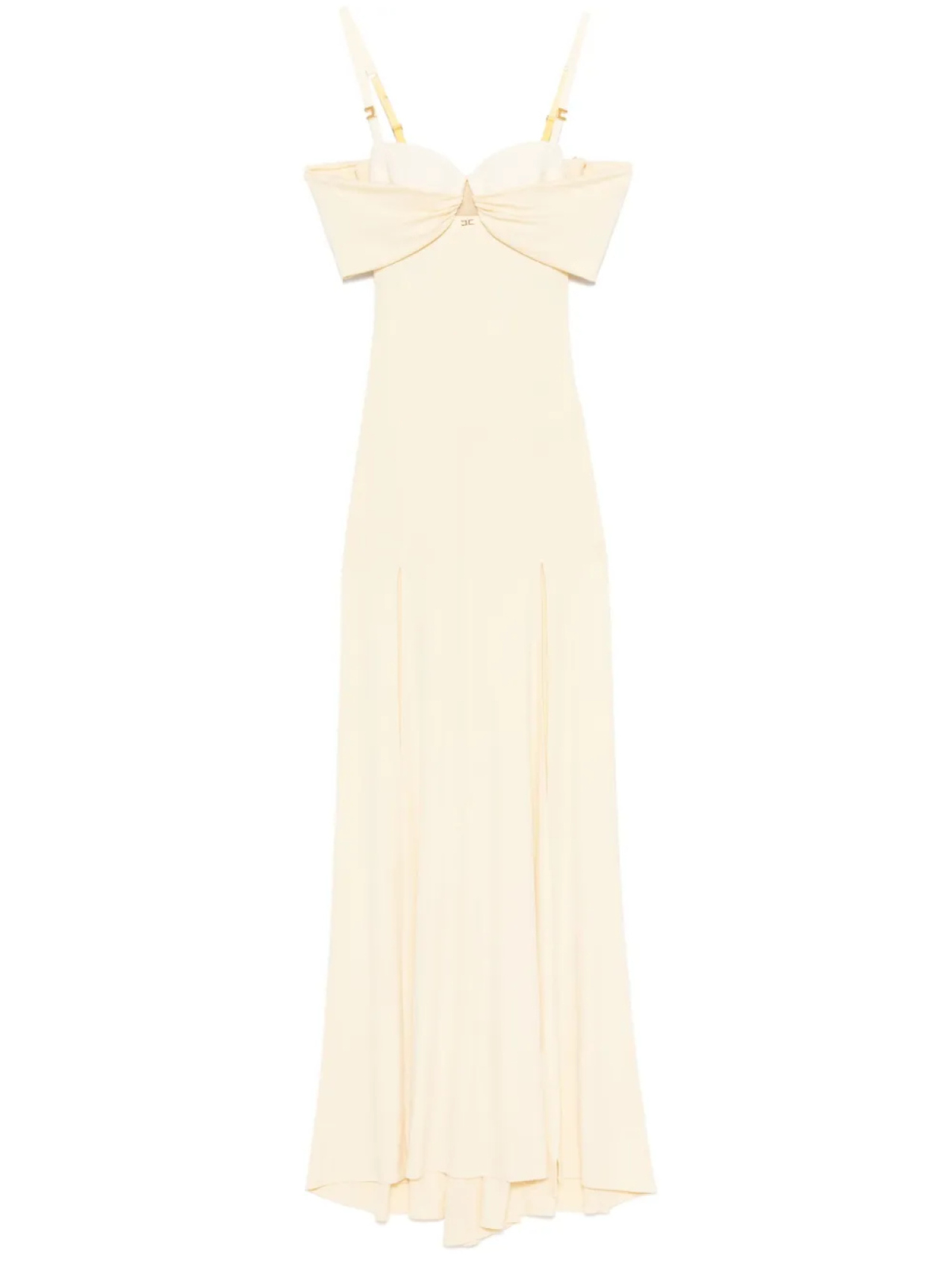 

Платье с бюстье Elisabetta Franchi, желтый