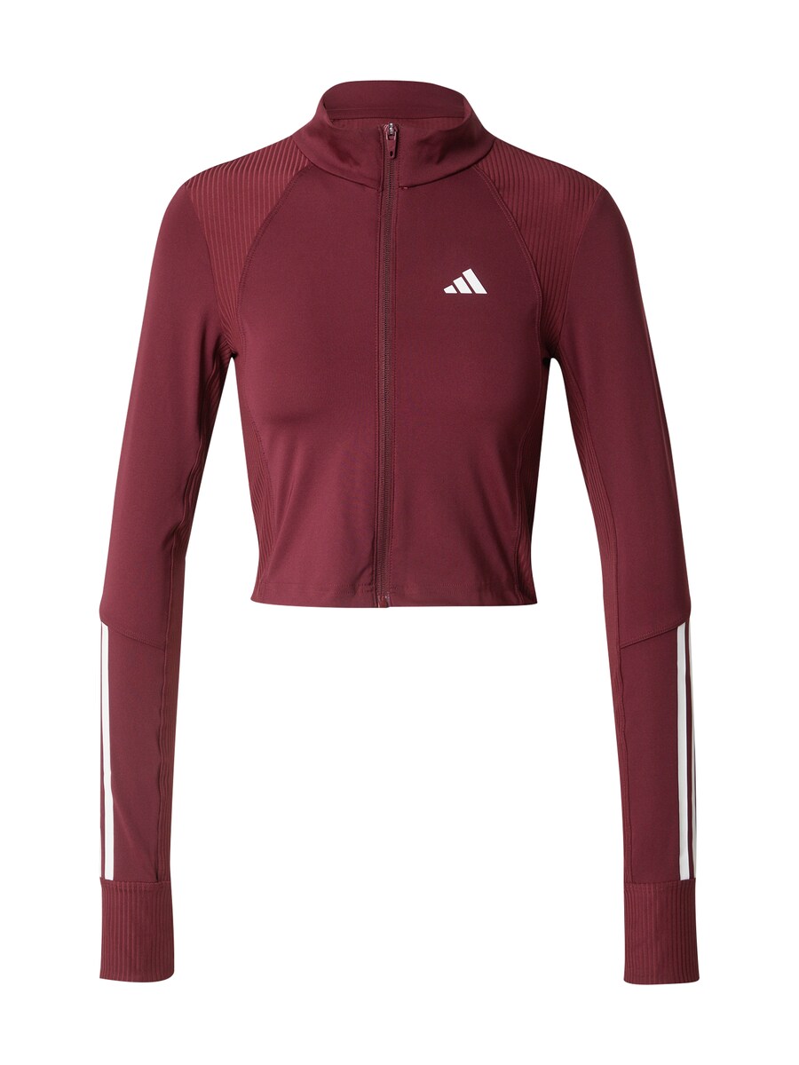 

Спортивная толстовка с капюшоном на молнии ADIDAS PERFORMANCE Hyperglam, красный