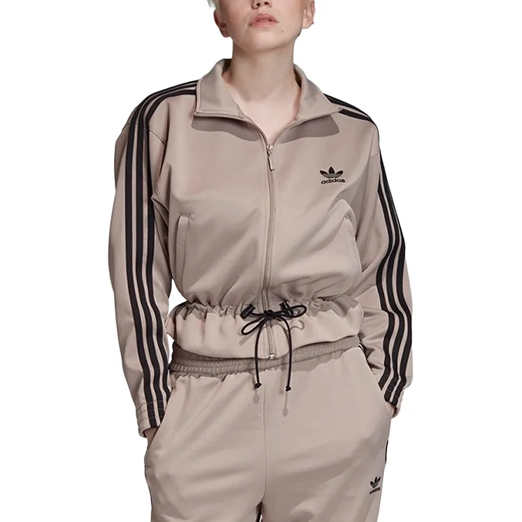Adidas Originals Куртка track top женская светло-серая