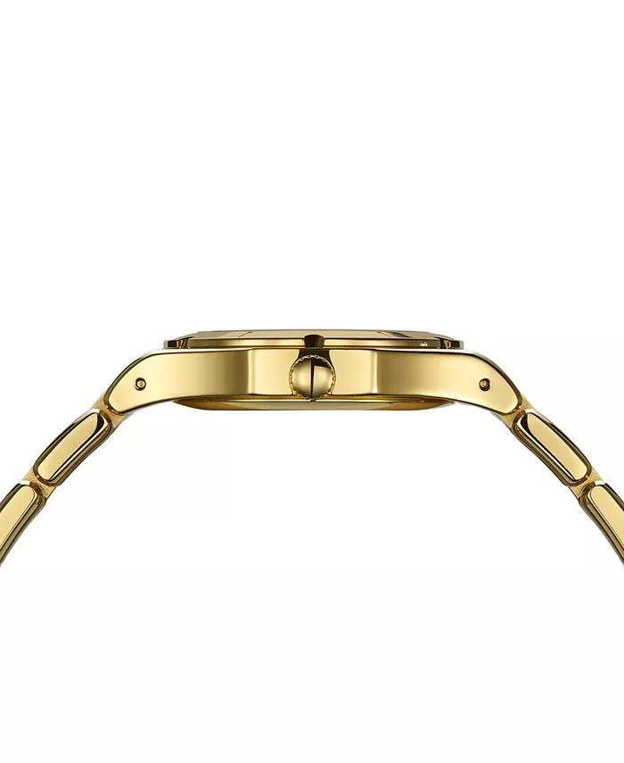 Женские часы Swiss Be Balmain Moonphase Diamond (1/20 ct. t.w.) с бриллиантами, позолоченные PVD, из нержавеющей стали, браслетные, 33 мм — фото 4