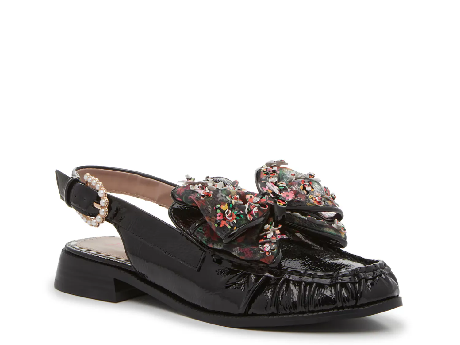 

Лоферы Breyer Loafer Betsey Johnson, черный/мультиколор