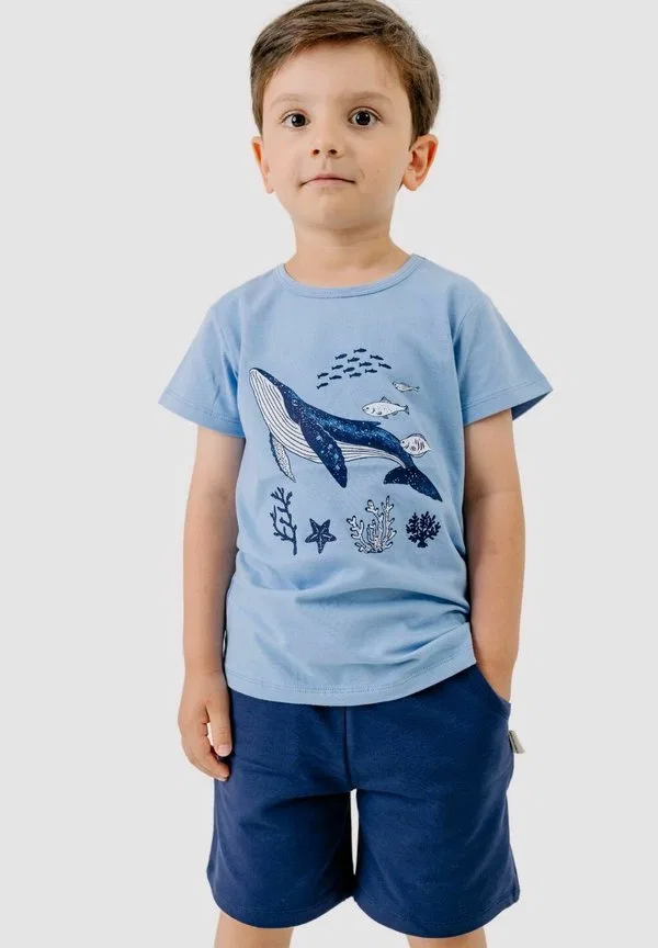 Шорты «темная волна» Walkiddy, Dark Blue