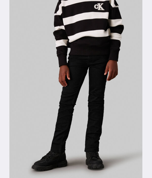 

Джинсы Calvin Klein Jeans Slim Fit, черный / белый
