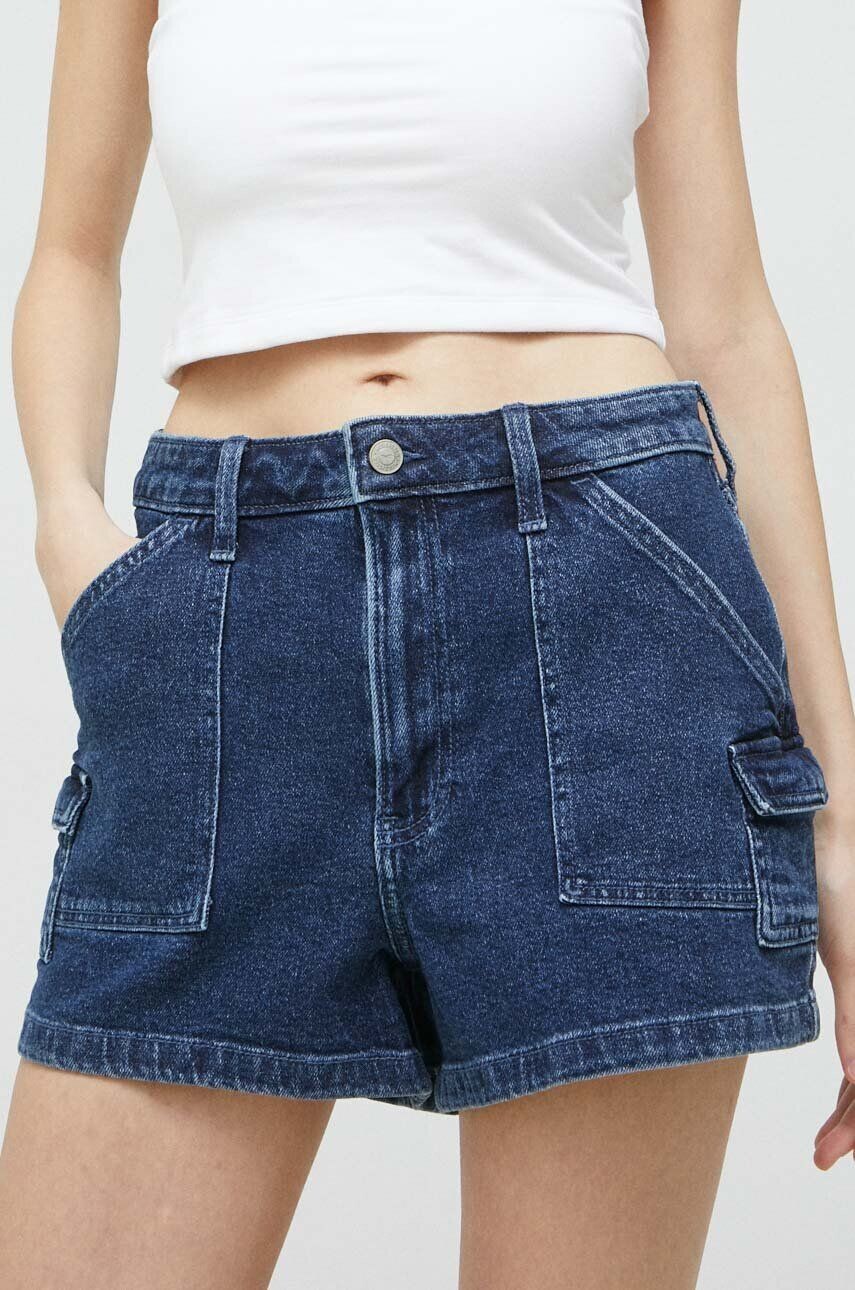 

Джинсовые шорты Hollister Co., темно-синий