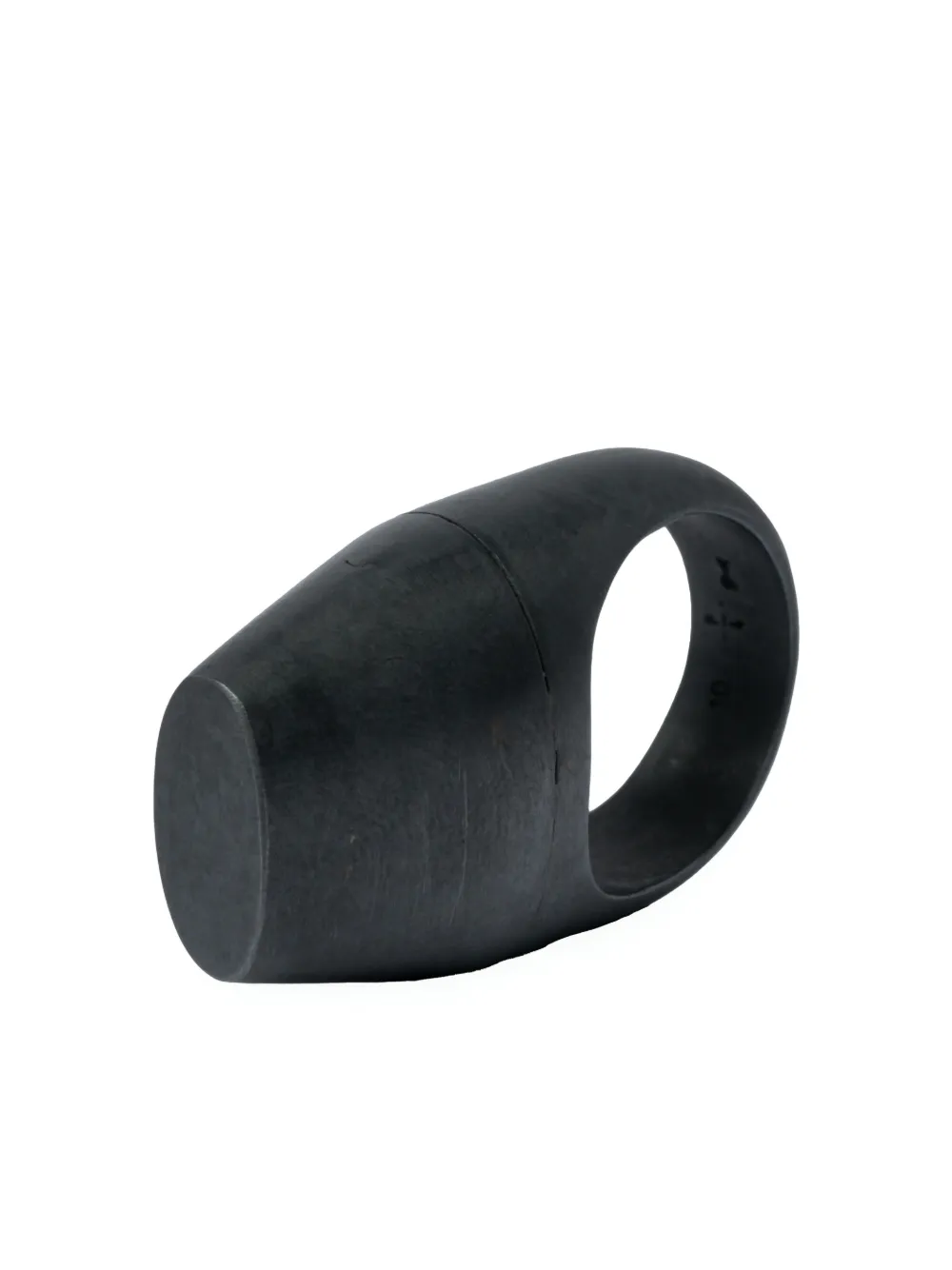 

Серебряное кольцо Geo Parts of Four, черный