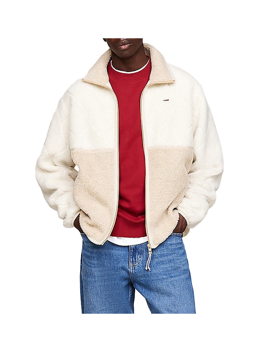 

Бежевая мужская куртка Tommy Jeans