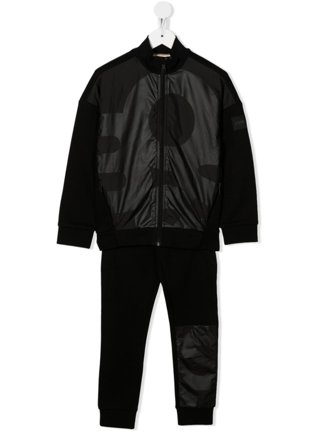 

Спортивный костюм с логотипом BOSS Kidswear, черный