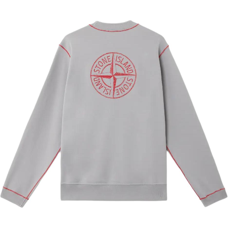 

Свитшот Unisex Gray из коллекции Limited Snake Year STONE ISLAND, серый