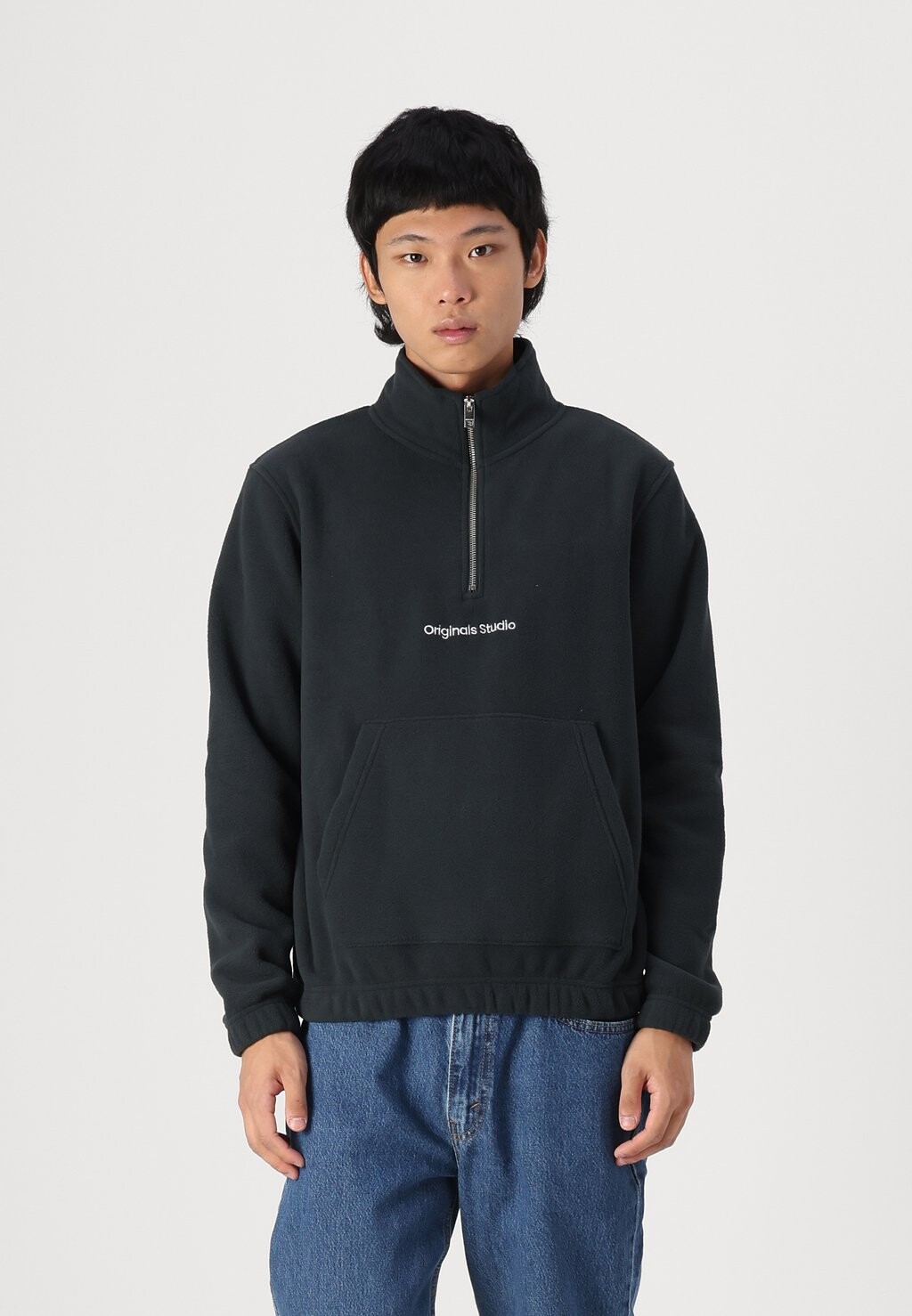 

Флисовый джемпер JORVESTERBRO QUARTER ZIP Jack & Jones, черный