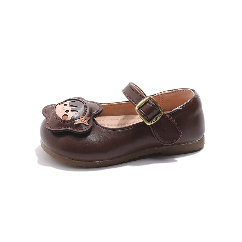 

Детская кожаная обувь для детей от 3 до 7 лет TONYBEAR, коричневый