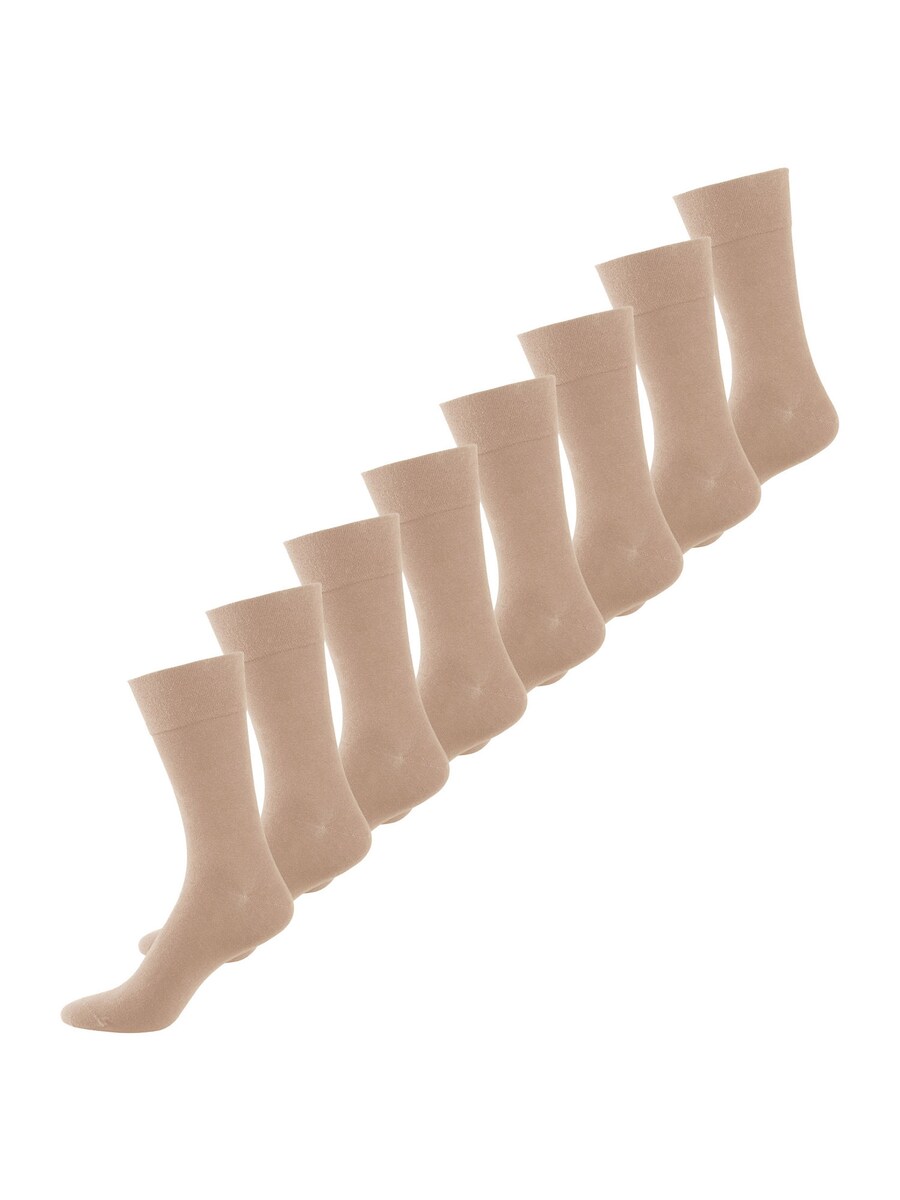 

Носки Nur Die 98% Baumwolle weich atmungsaktiv, бежевый